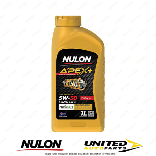 Nulon APEX+ 5W-30 Long Life 1L for TOYOTA Prius Crankcase 2001-2017