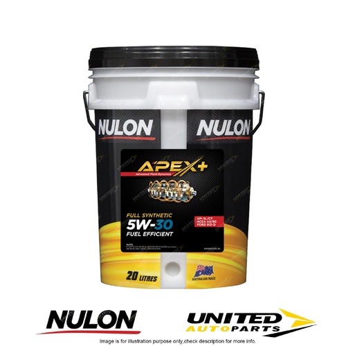 Nulon APEX+ 5W-30 Fuel Efficient 20L Engine Oil for VOLVO XC90 Crankcase