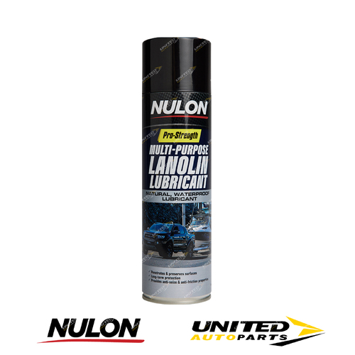 Nulon Pro-Strength Multi-Purpose Lanolin Lubricant Spray Can 300GM MPLL300