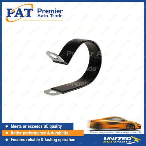 PAT ICON Series Hose Clamps - Rubber Insulated P Clamp 30mm Package of 10