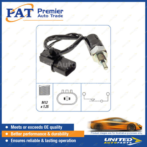 PAT Reverse Light Switch - M12 x 1.25 Normally Open Switch Package of 1