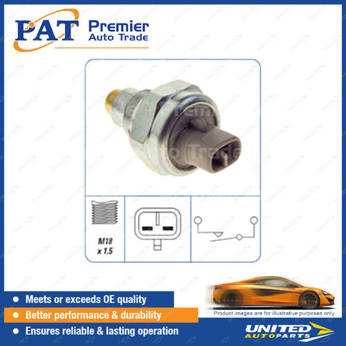 PAT Reverse Light Switch - M18 x 1.5 Thread Normally Open Package of 1