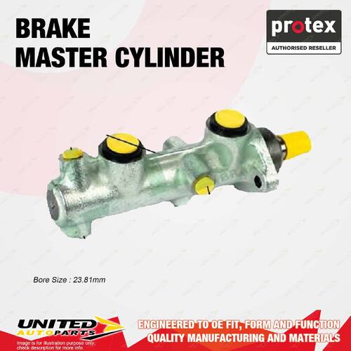 Protex Brake Master Cylinder for Volkswagen Transporter KOMBI T3 25 W/O ABS