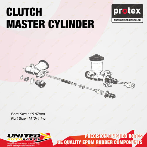 Protex Clutch Master Cylinder for Toyota Corona RT40 RT80 RT81 2R 1.5L Sedan