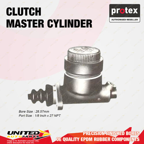 Protex Clutch Master Cylinder for Ford F100 240 I6 12V 3.9L 2 Door Utility