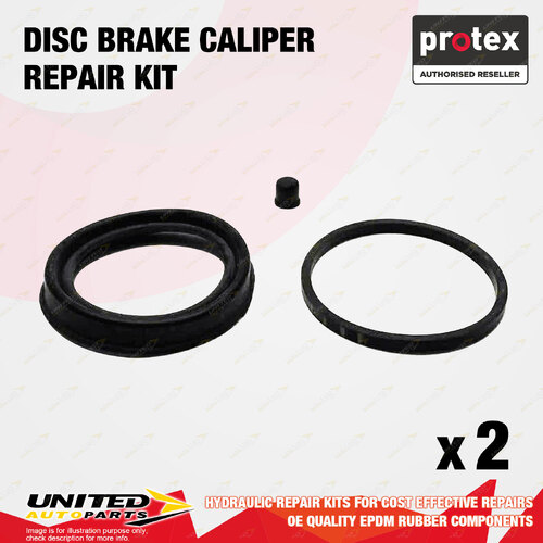 2x Front Protex Disc Caliper Repair Kit for Chrysler Charger VH CH Valiant VH VG