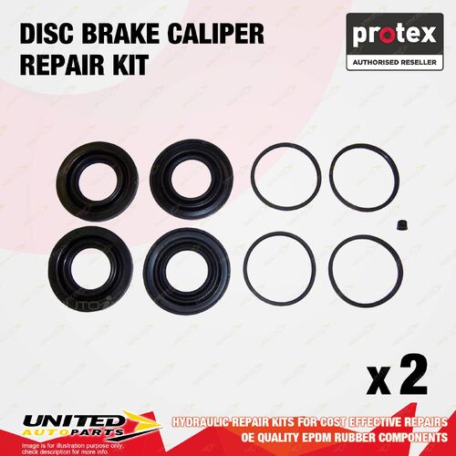 2x Front Protex Disc Caliper Repair Kit for DAF LF45 5.9L Turbo Diesel CE 6Cyl