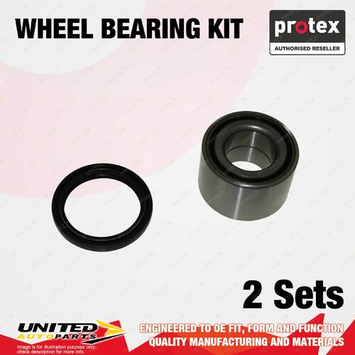 2x Front Protex Wheel Bearing Kit for Suzuki APV GC416 DN71V 1.6L I4 2005-On