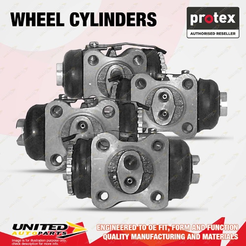 4x Rear Protex Wheel Cylinders for Toyota Dyna 200 300 BU 60 61 62 63 65 66 67
