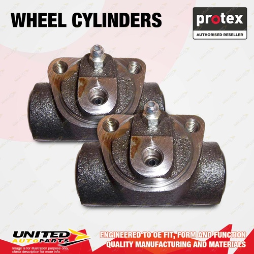 2x Rear Protex Wheel Cylinders for Holden Suburban 1500 K8 5.7L L31 1998-2000