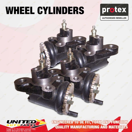 4x Front Protex Wheel Cylinders for Isuzu FRD500 FRR FSR 12 450 500 525 550 650