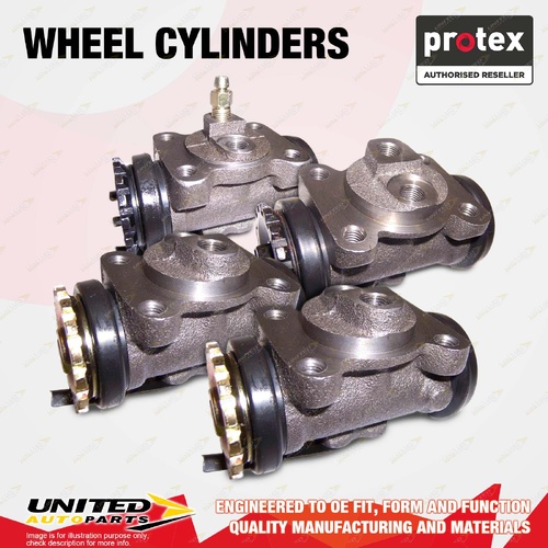 4x Rear Protex Wheel Cylinders for Isuzu ELF NPR NKR 150 200 250 300 57 3.6 4.3