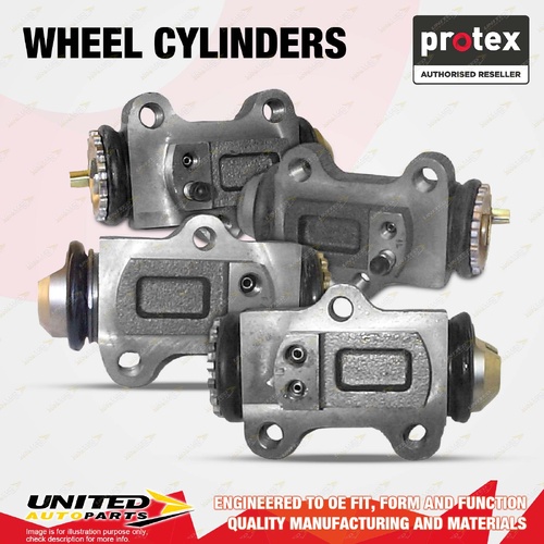 4x Rear Protex Wheel Cylinders for Isuzu FSR450 FSR500 SBR422 SCR420 SCR480