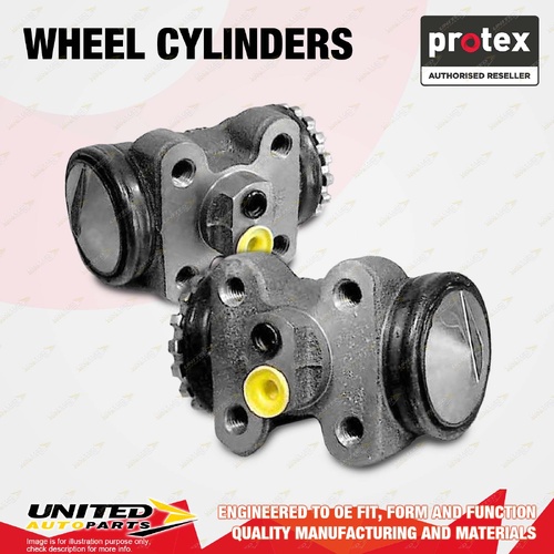 2x Rear Protex STD Wheel Cylinders for Isuzu FRR500 FRR525 FRR550 FRR550S FSR500