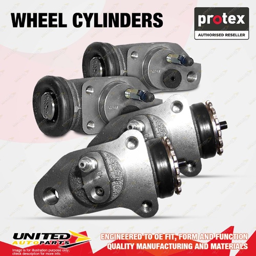 4x Front Protex Wheel Cylinders for Nissan UD CLG 87 88 LK 185 211 235 245 6.9L
