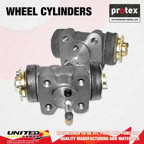 2x Rear Protex Forward Wheel Cylinders for International N1650 CMA87 6.9L 87-90
