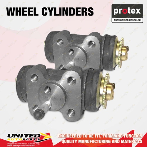 2x Rear Protex Wheel Cylinders for International N1650 CMF87 6.9L 1989-196