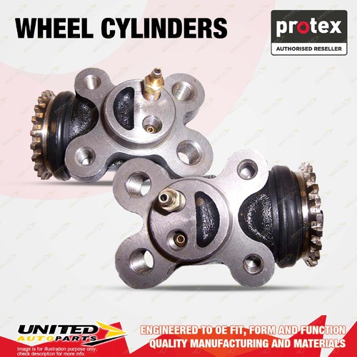 4x Front Protex Wheel Cylinders for Nissan UD CPB12 CPB14 CPB87 CPB88 PKB210