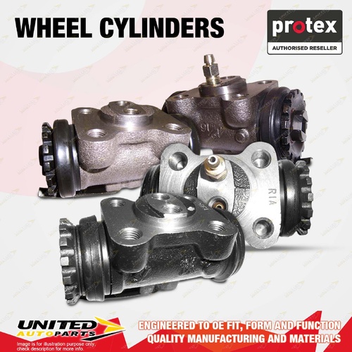 4x Front Protex Wheel Cylinders for Isuzu NPS250 NPS300 NPS450 NPS45-155 NPS75