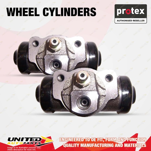 2x Rear Protex Wheel Cylinders for Toyota Hiace KZH 100 132 RZH 103 111 113 125