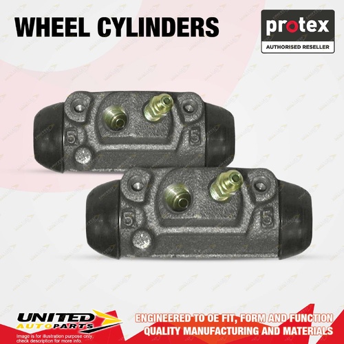 2x Rear Protex Wheel Cylinders for Kia Sport AGE JA JA523 2.0L 1998-2004