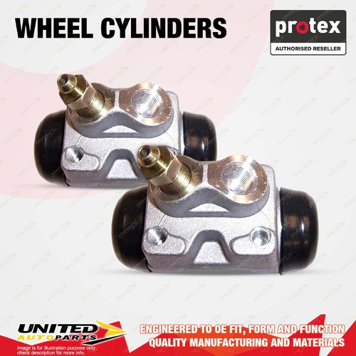 2x Rear Protex Wheel Cylinders for Hyundai Accent CF CG CH UA Getz BU BT