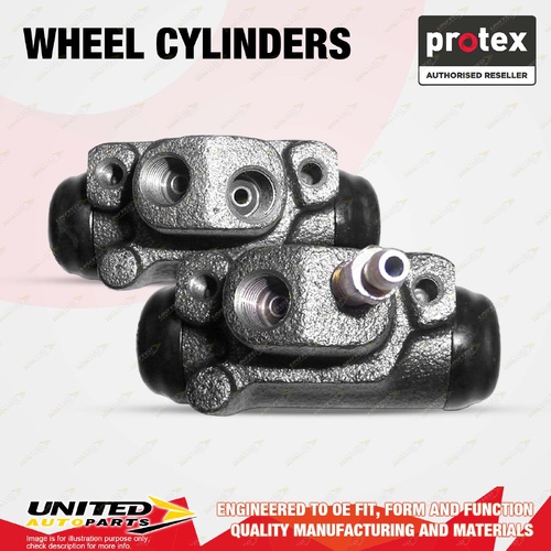 2x Rear Protex Wheel Cylinders for Kia K2700 TU Pregio CT 2.7L 2002-2005