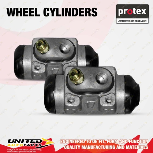 2x Rear Protex Wheel Cylinders for Kia Grand Carnival KV VQ 2.5L 3.8L 2000-2010