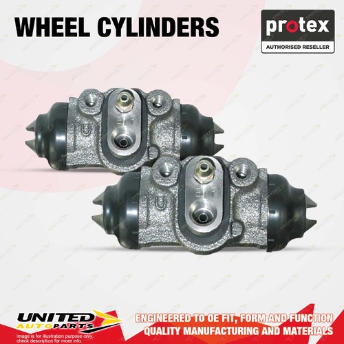 2x Rear Protex Wheel Cylinders for Ford Escape ZA ZB 2.3L 3.0L 2001-2006