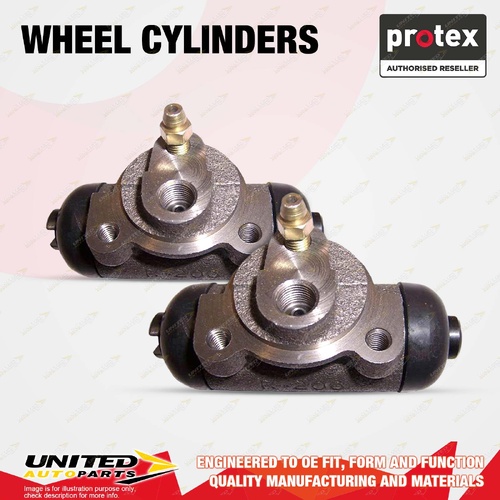 2x Rear Protex Wheel Cylinders for Ford Courier PE PG PH Ranger PJ PK PY