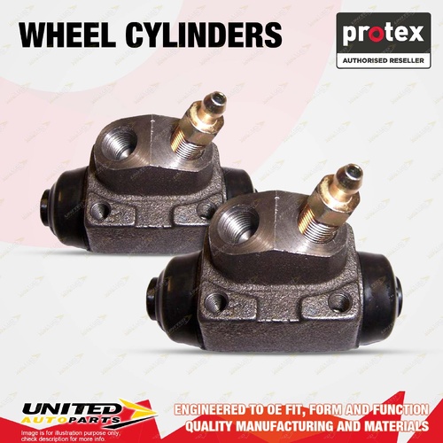 2x Rear Protex Wheel Cylinders for Ford Focus LR LS 1.6L 1.8L 2.0L 1998-2007