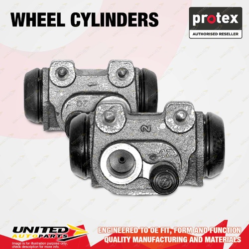 2x Rear Protex Wheel Cylinders for Citroen Xsara 1.8I 1.8L XU7JP 1998-2000 Lucas