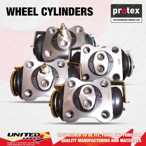 4x Rear Protex Wheel Cylinders for Toyota Coaster BB40 HZB50 HDB51 Dyna 200 BU