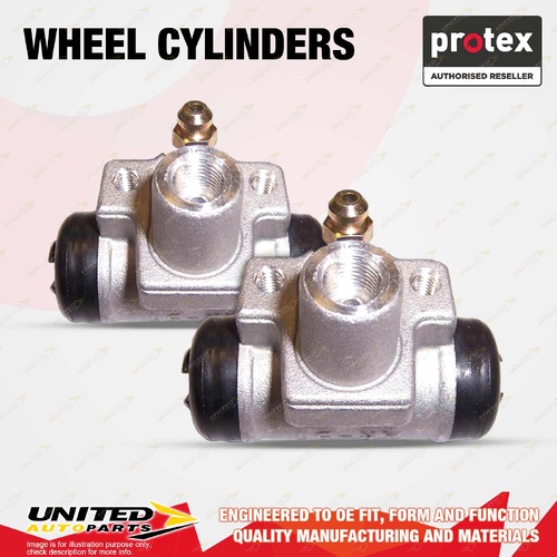 2x Rear Protex Wheel Cylinders for Honda Insight ZE ZE1 1.0L 03/2001-06/2004