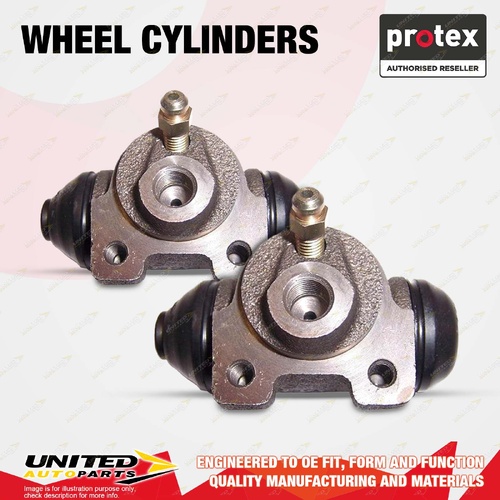 2x Rear Protex Wheel Cylinders for Renault Clio MKII X65 MKIII X85 1.4L 1.6L