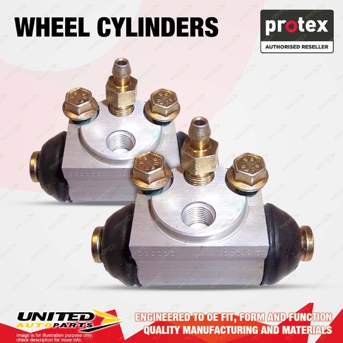 2x Rear Protex Wheel Cylinders for Mercedes Benz A140 A160 W168 1.4 1.6 17.85mm