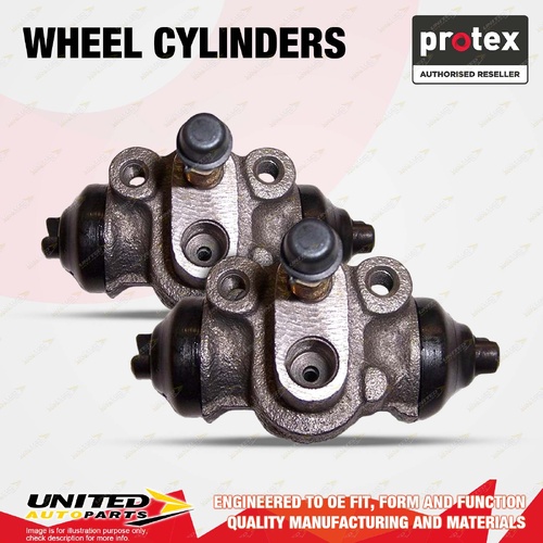 2x Rear Protex Wheel Cylinders for Kia Rio LS BC DC223 DC243 1.5L 2002-2004