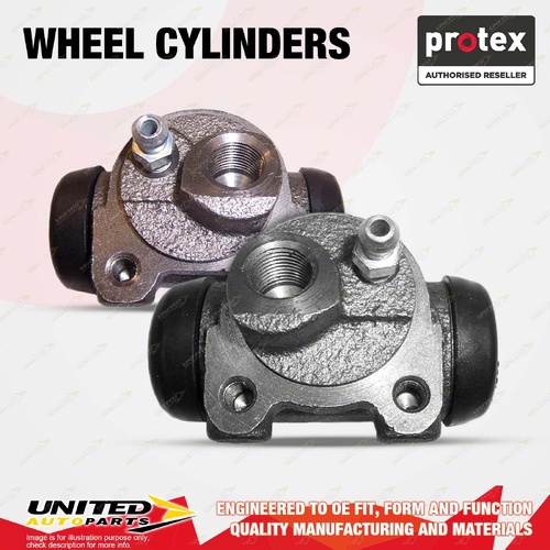 2x Rear Protex Wheel Cylinders for Peugeot 205 1.4L 1.6L 1.9L 1984-1998