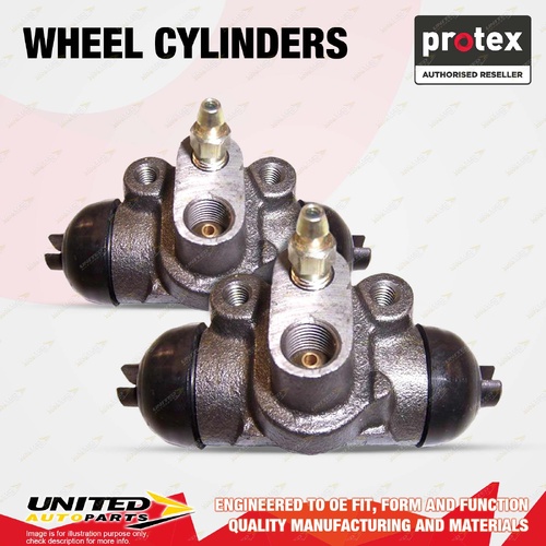 2x Rear Protex Wheel Cylinders for Mazda MPV LW LW5W LWEW 2.0L 2.5L 1999-2002