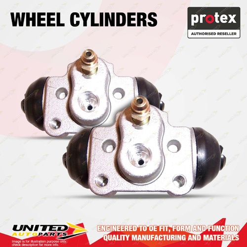 2x Rear Protex Wheel Cylinders for Mitsubishi Triton ML MN MQ MR With ABS
