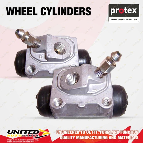 2x Rear Protex Wheel Cylinders for Daihatsu Pyzar G301 G303 1.5L 1.6L 1997-2000