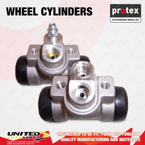 2x Rear Protex Wheel Cylinders for Suzuki Alto SH410 FB11S 1.0L 1995-1999