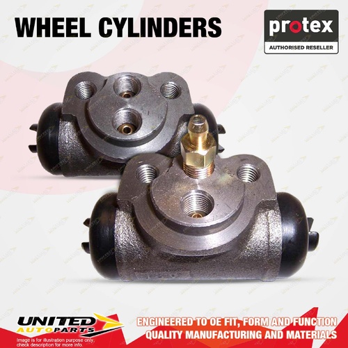 2x Rear Protex Wheel Cylinders for Mitsubishi Triton MK K65 K66 K76 K77