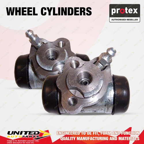 2x Rear Protex Wheel Cylinders for Daihatsu Sirion M301S 1.3L 2005-2013