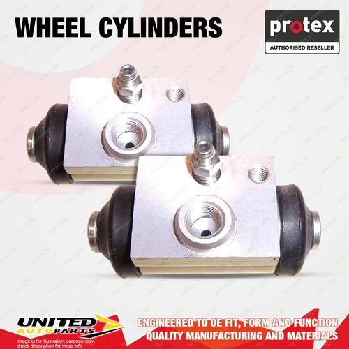 2x Rear Protex Wheel Cylinders for Ford Fiesta WS 1.4L 1.6L 2009-2010