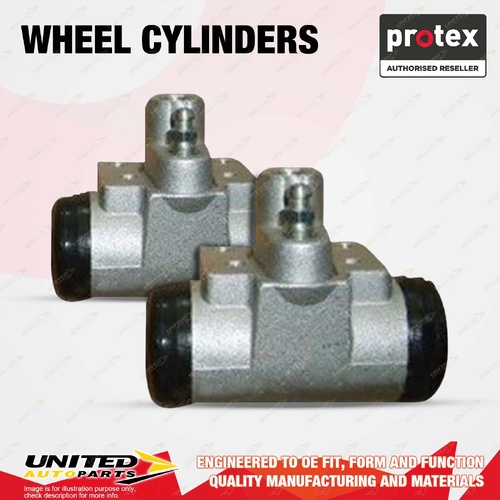 2x Rear Protex Wheel Cylinders for Great Wall V200 V240 X240 K2 2.0L 2.4L