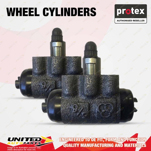 2x Rear Protex Wheel Cylinders for Nissan Cube Z12 Tiida C11 1.5L 1.8L 2004-2020
