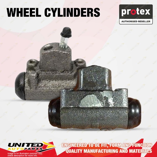 2x Rear Protex Wheel Cylinders for Kia Pregio 3VRS CT CTB241 2.7L 2004-2006