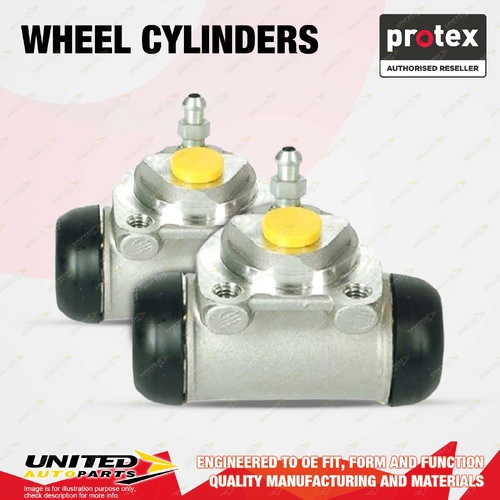 2x Rear Protex Wheel Cylinders for Renault Kangoo Integral X76 1.6L 2004-2010