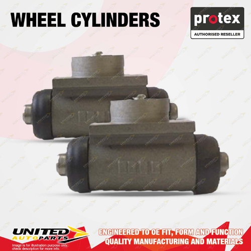 2x Rear Protex Wheel Cylinders for Suzuki Ignis MF Swift AZ FZ 1.2L 1.4L 1.6L